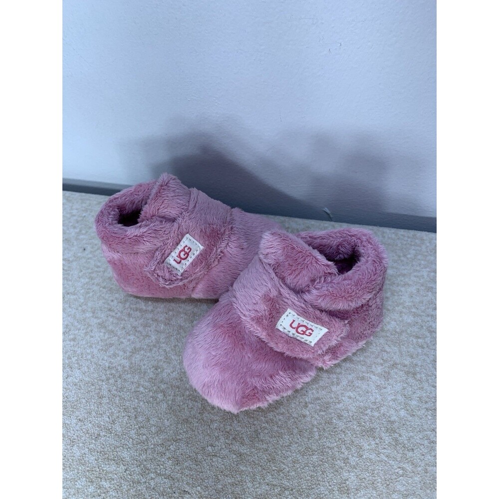 UGG Baby Girl Pink Bixbee Boot Slippers 11034971 Size 02/03